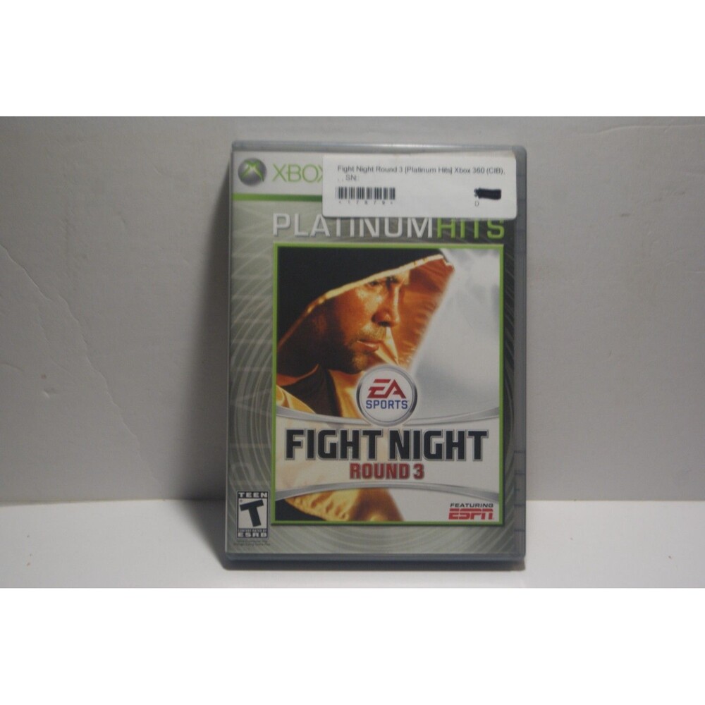 Fight Night Round 3 Xbox360 Boxing Sim Fun to Rank Up CIB 2006